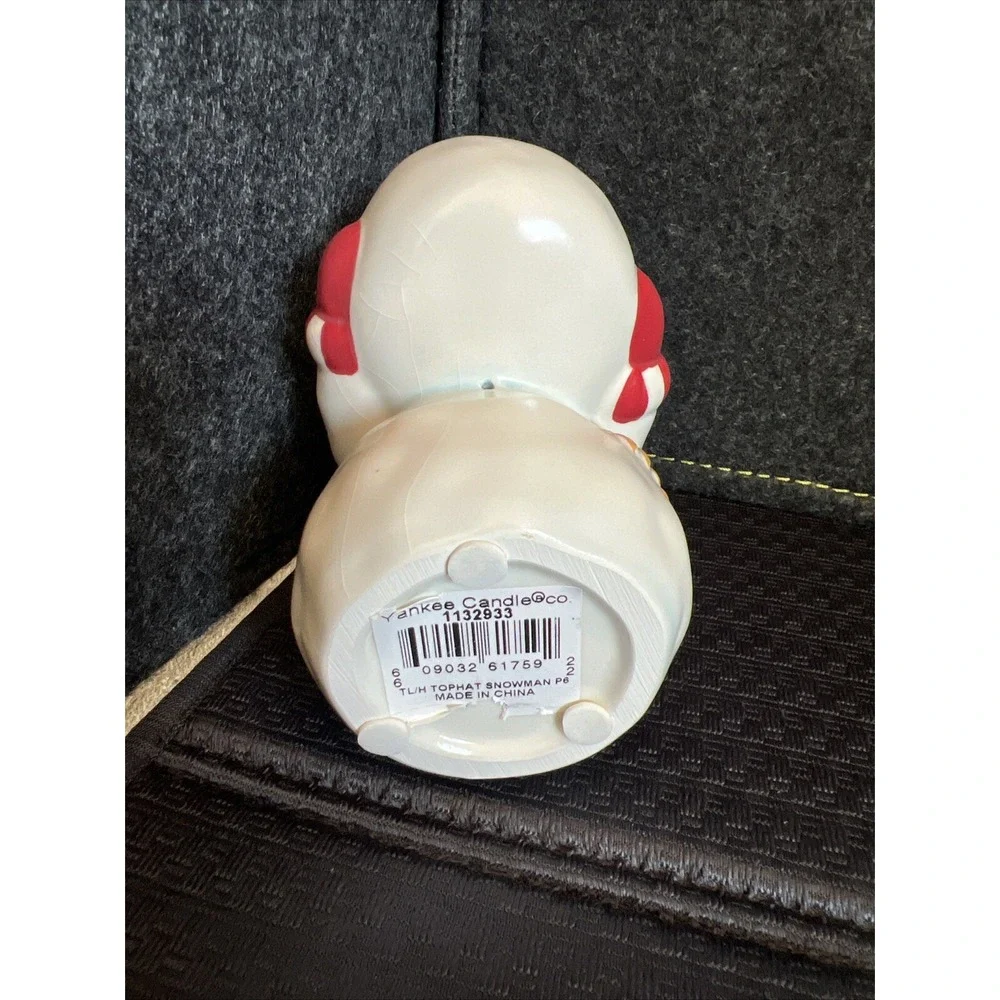 Yankee Candle Vintage snowman tea light 6